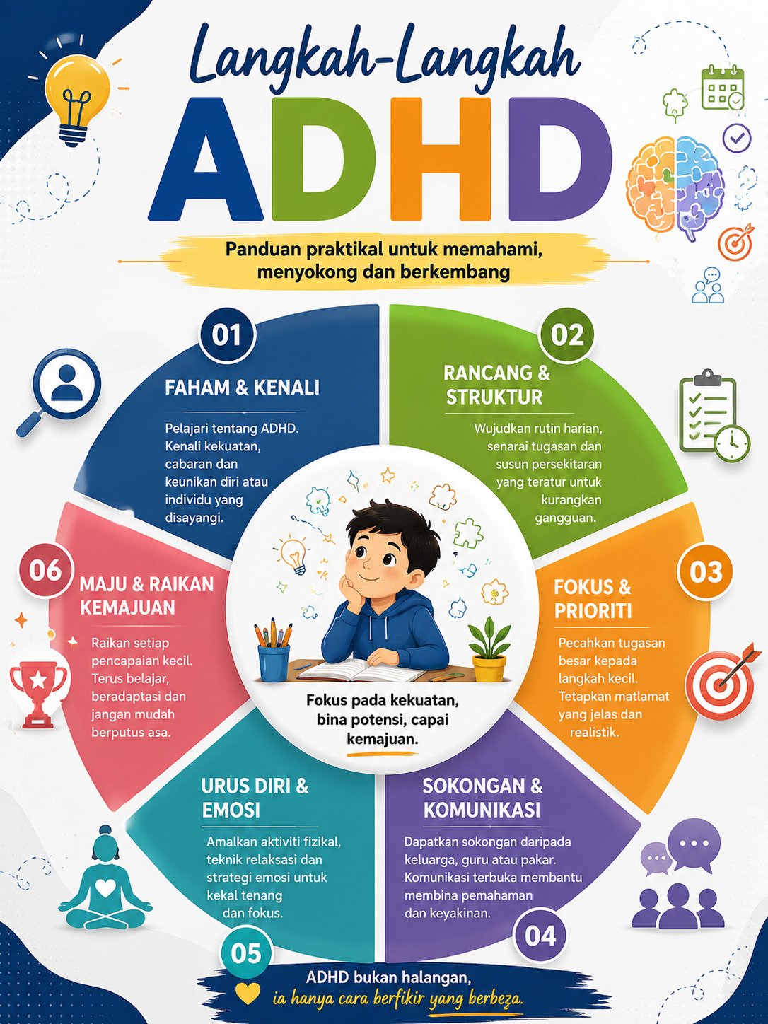 langkah-langkah adhd